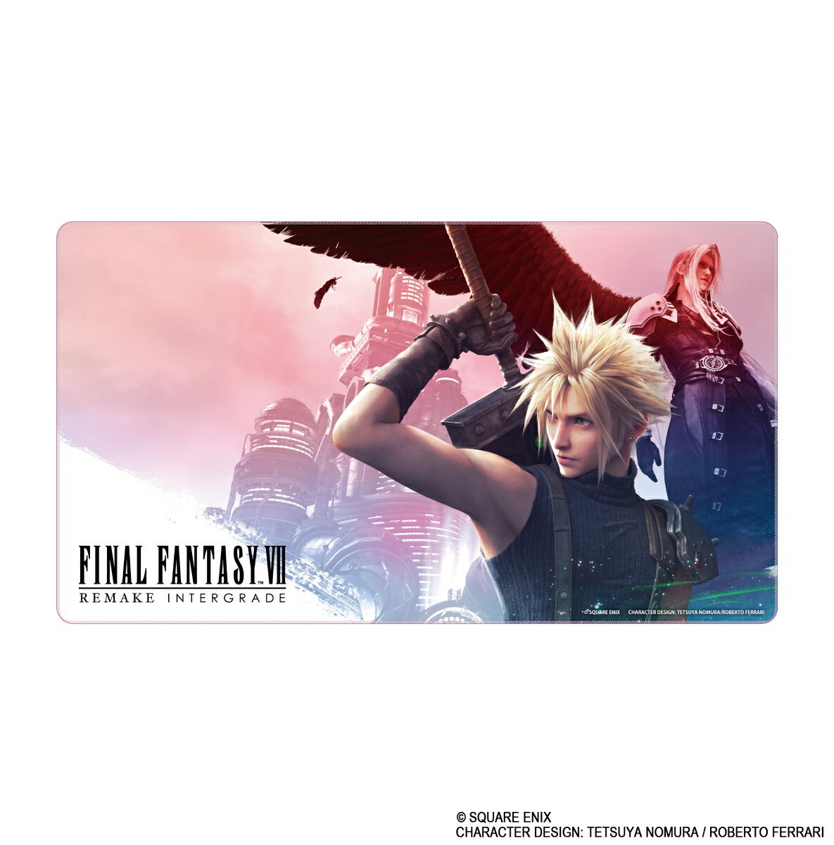ファイナルファンタジー プレイマット FF7R INTERGRADE KEY ART