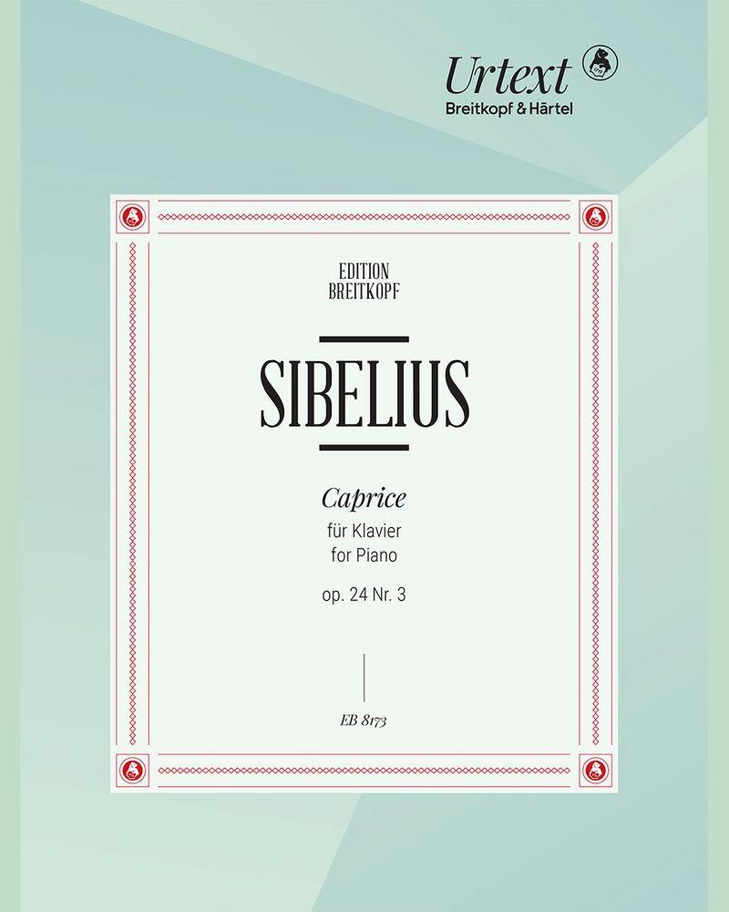 【輸入楽譜】シベリウス, Jean: 10の小品 Op.24より カプリス
