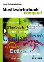 【輸入楽譜】Musikworterbuch Compact(独語)/Heinz-Christian Schaper著