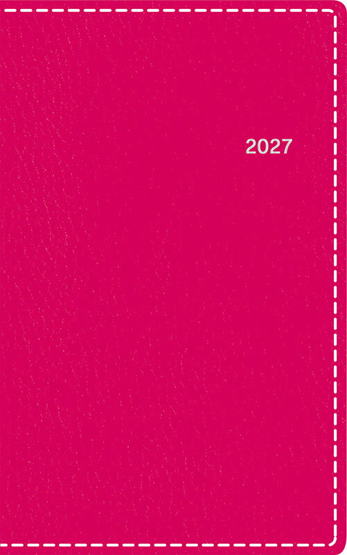 2027年 手帳 1月始まり No.331 T'beau （ティーズビュー） 日曜始まり 4 [ストロベリーレッド]高橋書店 手帳判 ウィークリー