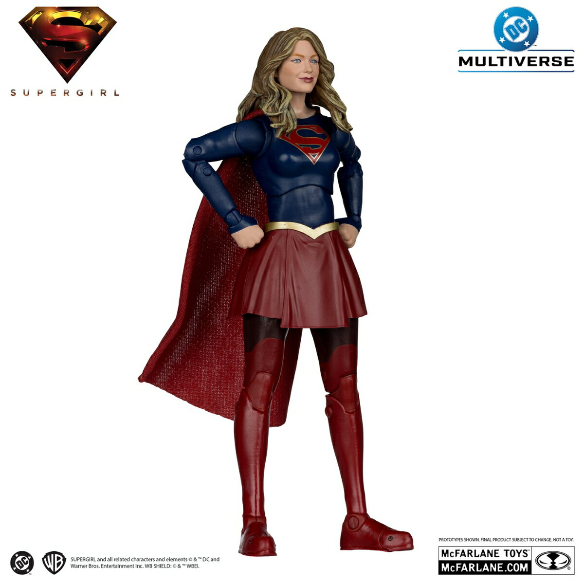 『DC』 【DCマルチバース】 7インチ・アクションフィギュア「デラックス・シアトリカル・エディション」スーパーガール［TVドラマ『SUPERGIRL/スーパーガール』］ (フィギュア)