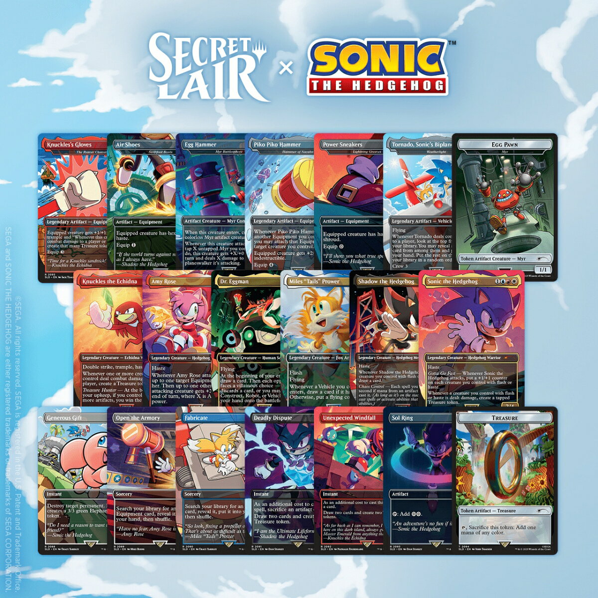 マジック:ザ・ギャザリング Secret Lair The Sonic Superdrop Super Sonic Bundle Non-Foil Edition【クレジットカード決済限定】