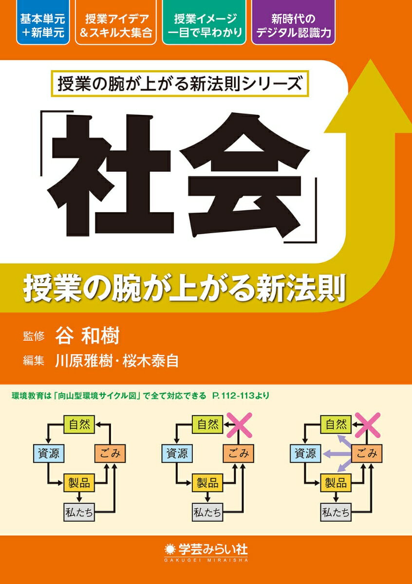 「社会」授業の腕が上がる新法則 （授業の腕が上がる新法則シリーズ） [ 谷 和樹 ]