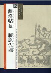 離洛帖他　藤原佐理 （シリーズー書の古典ー） [ 高市乾外 ]