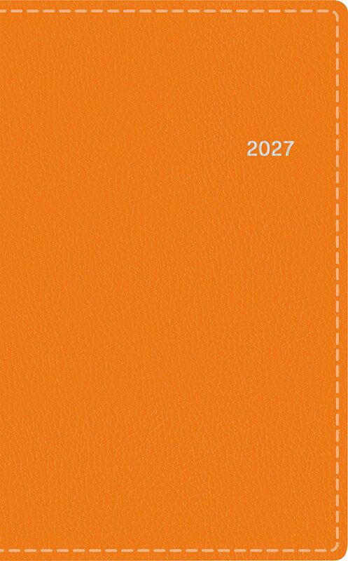2027年 手帳 1月始まり No.333 T'beau （ティーズビュー） 日曜始まり 6 [オレンジ]高橋書店 手帳判 ウィークリー