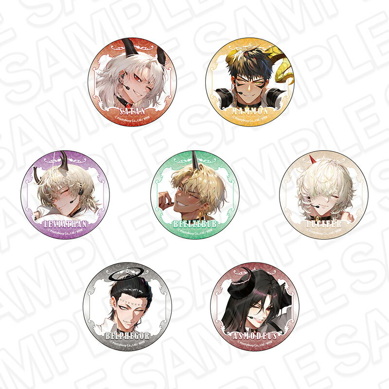 地獄のどこが悪い?-What in HELL is bad?- カンバッジ（ランダム） アイドル ウィンク ver．