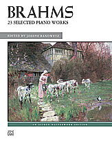 【輸入楽譜】ブラームス, Johannes: 23のピアノ作品選集/バノーウェッツ編
