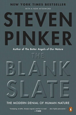 Widely acknowledged as one of the world's leading experts on language and the workings of the mind, Pulitzer Prize finalist Pinker has undertaken the most ambitious and controversial work of his career--a brilliant reexamination of the concept of human nature.