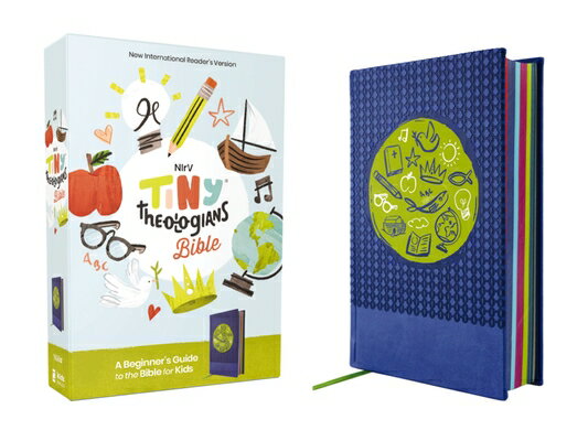 Nirv, Tiny Theologians Bible, Leathersoft Over Board, Blue, Comfort Print: A Beginner's Guide to the NIRV TINY THEOLOGIANS BIBLE LE [ Amy Gannett ]