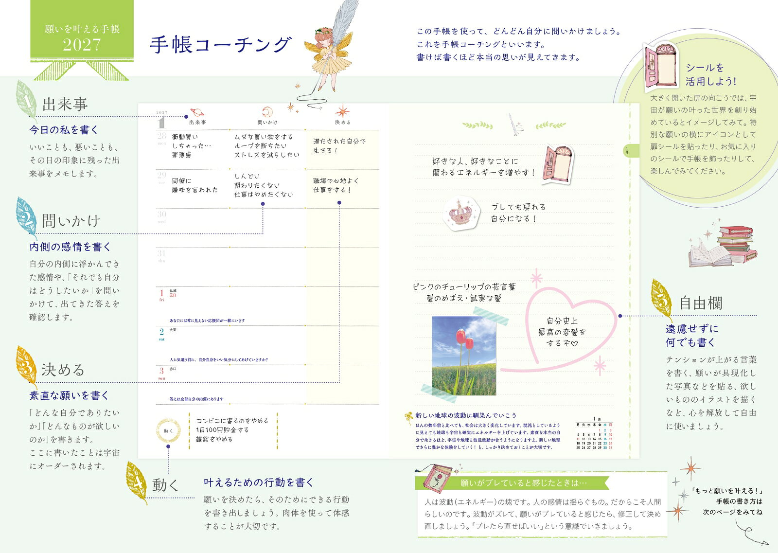 5年以上愛用しているMACOさんの『願いをかなえる手帳』を来年も