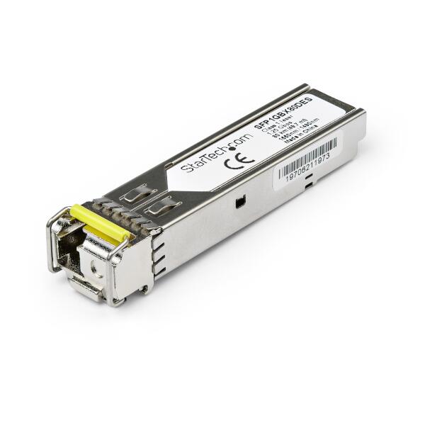 SFPモジュール／Dell EMC製品SFP-1G-BX80-D互換／1000BASE-BX-D準拠 BiDi光トランシーバ／1550nmTx 1490nmRx／DDM