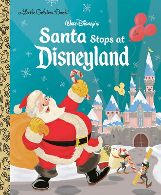 SANTA STOPS AT DISNEYLAND(H)