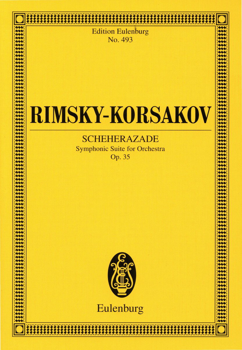 【輸入楽譜】リムスキー=コルサコフ, Nikolai Andreevich: 交響組曲「シェヘラザード」 Op.35: スタディ・スコア
