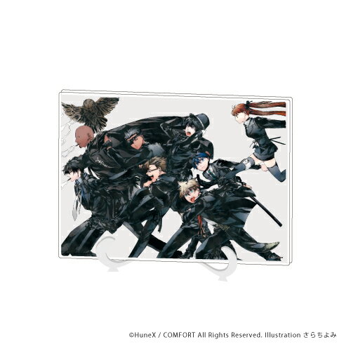 アクリルアートボード(A5サイズ)「アルカナ・ファミリア」02/一枚絵デザイン【グッズ】