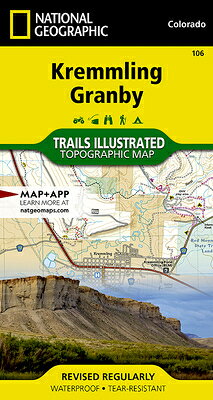 Kremmling, Granby Map MAP-KREMMLING GRANBY MAP 2023/ （National Geographic Trails Illustrated Map） 