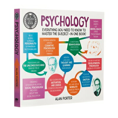 A Degree in a Book: Psychology: Everything You Need to Know to Master the Subject - In One Book! DEGREE IN A BK PSYCHOLOGY （Degree in a Book） [ Alan Porter ]