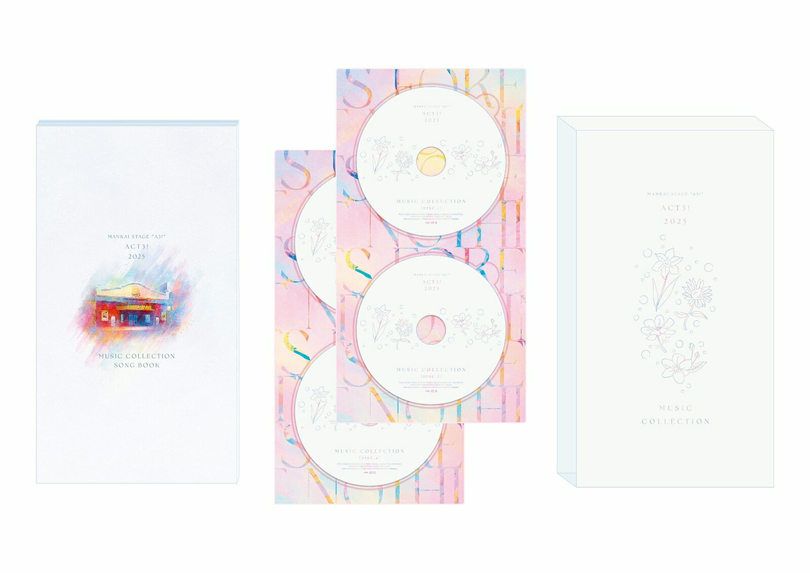 【楽天ブックス限定先着特典】MANKAI STAGE『A3!』ACT3! 2025 MUSIC COLLECTION(L版ブロマイド(6枚セット)) [ (V.A.) ] 2