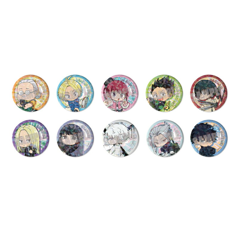 SAKAMOTO DAYS トレーディングホログラム缶バッジ BATTLE ver．