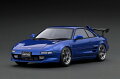 「MR2 (SW20)」 を 1/18スケールレジンモデルで再現。
ボディカラー：ブルーメタリック。
TE37タイプ17インチホイール(ポリッシュ＆ガンメタリック）にローダウン仕様。
純正エアロパーツ(フロントバンパー、サイドスカート）、エアインテークダクト、GTウィング、純正シート、純正ステアリングを装着。

※画像は試作品です。

※メーカー都合により大幅な発売延期や発売中止が発生する場合がございます。予めご了承ください。【対象年齢】：