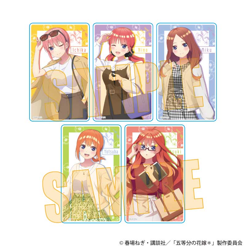 五等分の花嫁* トレーディングアクリルカード 5年後も五つ子はずっといっしょver．