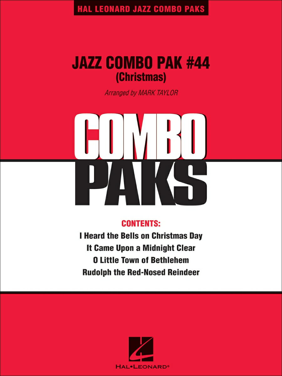 【輸入楽譜】ジャズ・コンボ・パック 第44巻: クリスマス曲集/タイラー編曲 スコアとパート譜セット