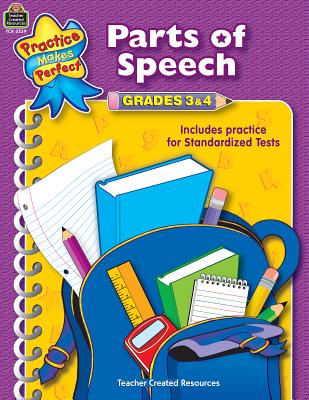 Parts of Speech Grades 3-4 PARTS OF SPEECH GRADES 3-4 （Language Arts） [ Sarah ]