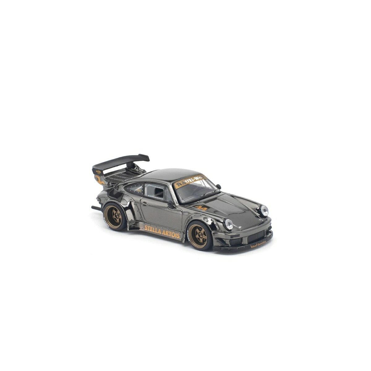 POP RACE 1/64 RWB 930 ガンメタル 【PR640559】 (ミニカー)