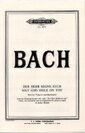 【輸入楽譜】バッハ, Johann Sebastian: カンタータ 第196番 主はわれらを思いたもう (テノールとバリトンの二重唱)