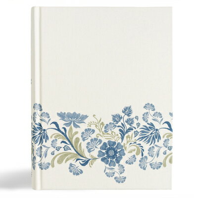 CSB Notetaking Bible, Large Print Edition, Cream Floral Cloth Over Board CSB NOTETAKING BIBLE LP /E CRE [ Csb Bibles by Holman ]