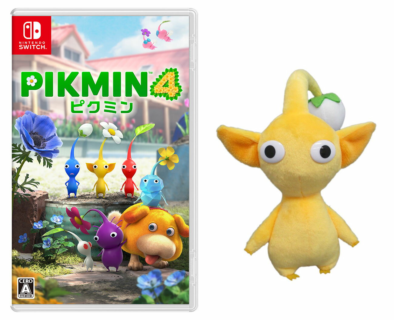 【セット商品】Pikmin 4＋PK03 黄ピクミン