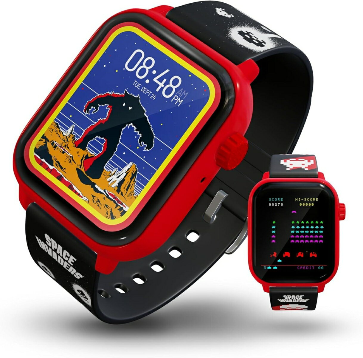 SPACE INVADERS: My Play Watch - Red