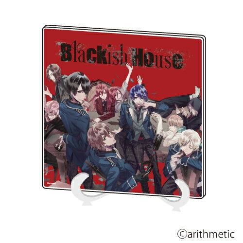 アクリルアートボード「Blackish House」01/集合デザイン【グッズ】