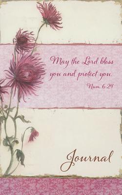Christian Art Gifts Scripture Journal May the Lord Bless You Numbers 6:24 Bible Verse Pink Flora..