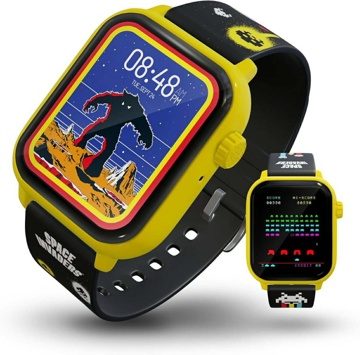 SPACE INVADERS: My Play Watch - Yellow