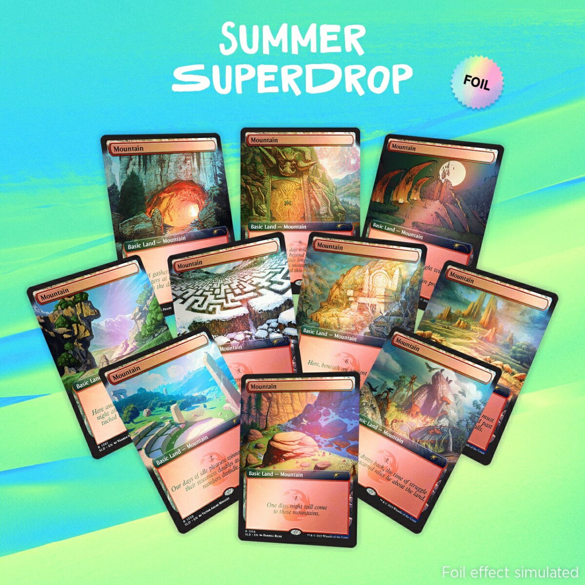 マジック：ザ・ギャザリング Secret Lair Summer Superdrop 2023 Featuring: the Mountain Goats Foil Edition【クレジットカード決済限定】