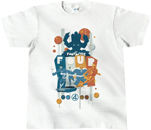 「ファンタスティック4：ファースト・ステップ」のTシャツです背面にもデザインあり♪【商品サイズ (cm)】(幅）：L