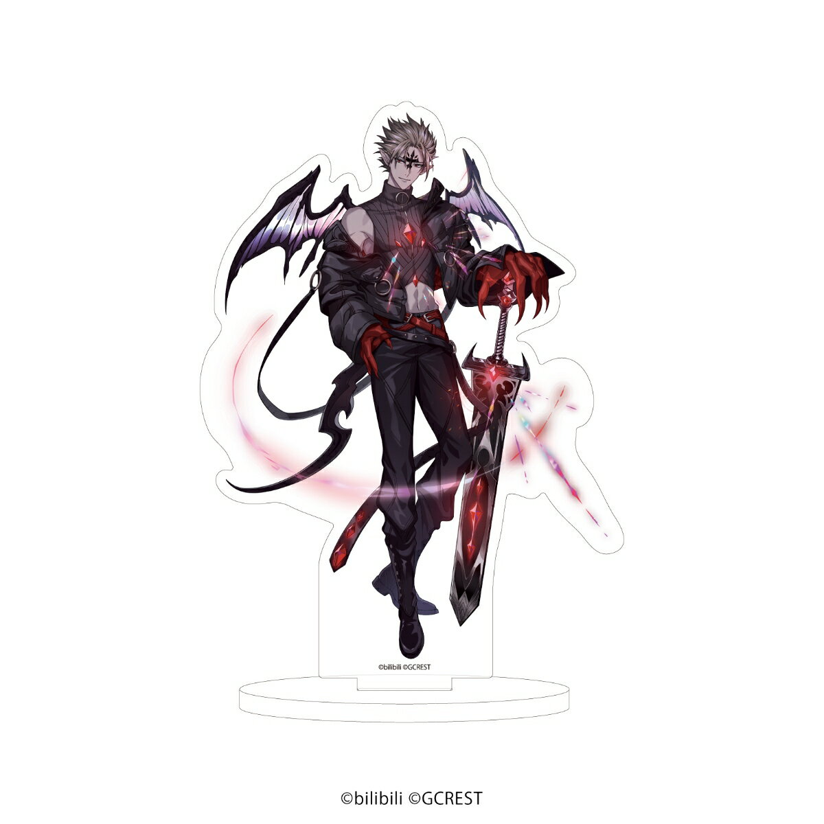 キャラアクリルフィギュア「夢職人と忘れじの黒い妖精」04/エヴァン(公式イラスト)【グッズ】