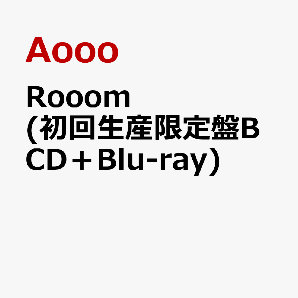 Rooom (初回生産限定盤B CD＋Blu-ray)