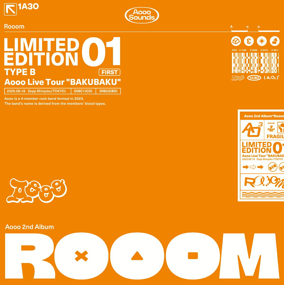 Rooom (初回生産限定盤B CD＋Blu-ray)