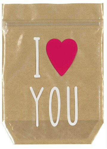 ZIP POCKET<M> I LOVE YOU