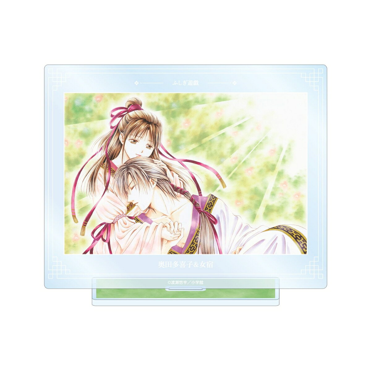 本体：（約）13.9×11.3cm
台座：（約）9.2×3.1cm 
厚み：3mm