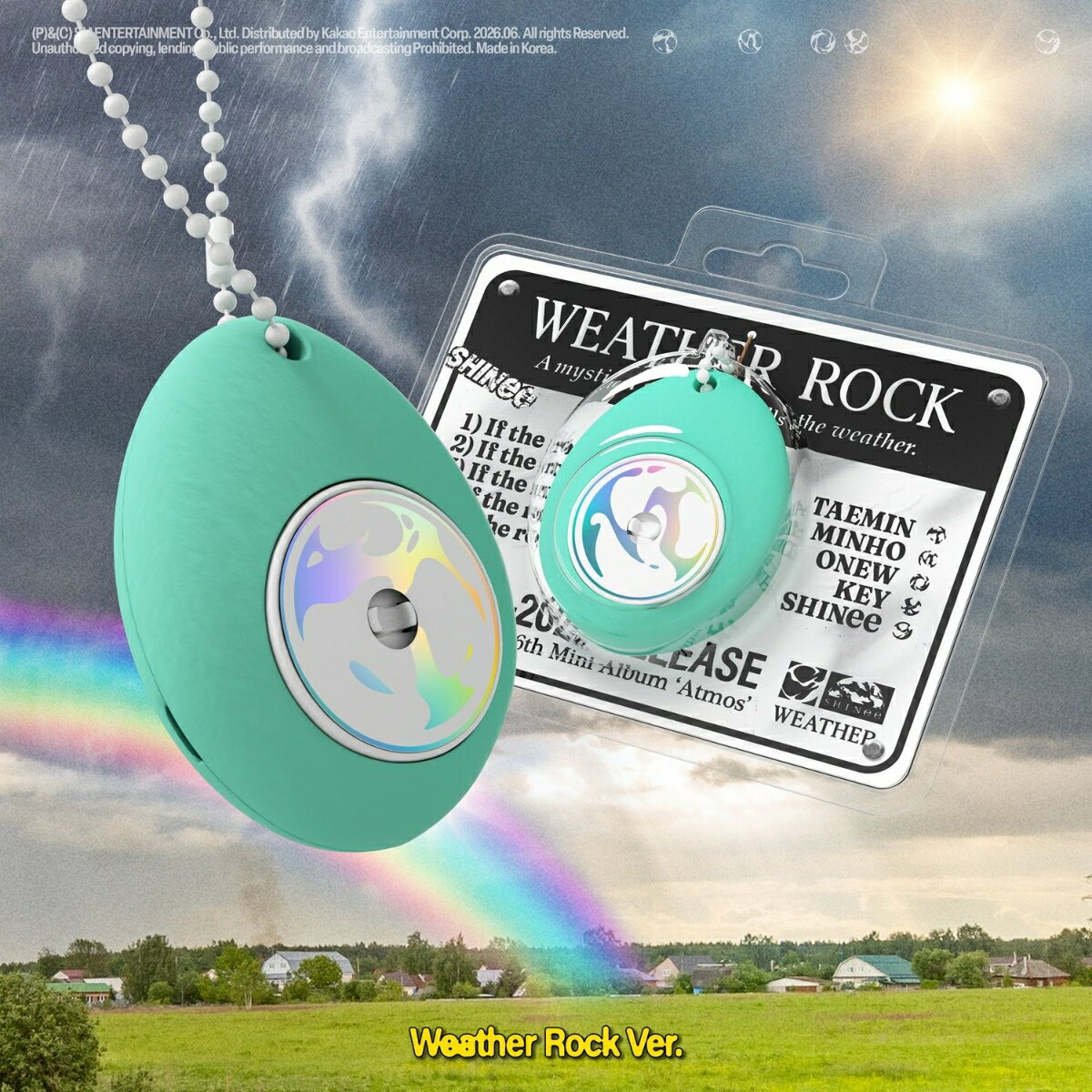 Atmos: 6th Mini Album (Weather Rock Ver.) ＜完全数量限定生産盤＞ ［NFC］（KOR）