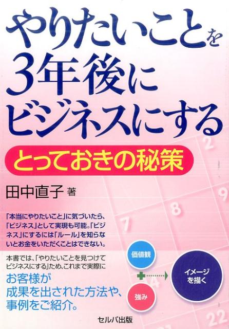 やりたいことを3年後にビジネスにする