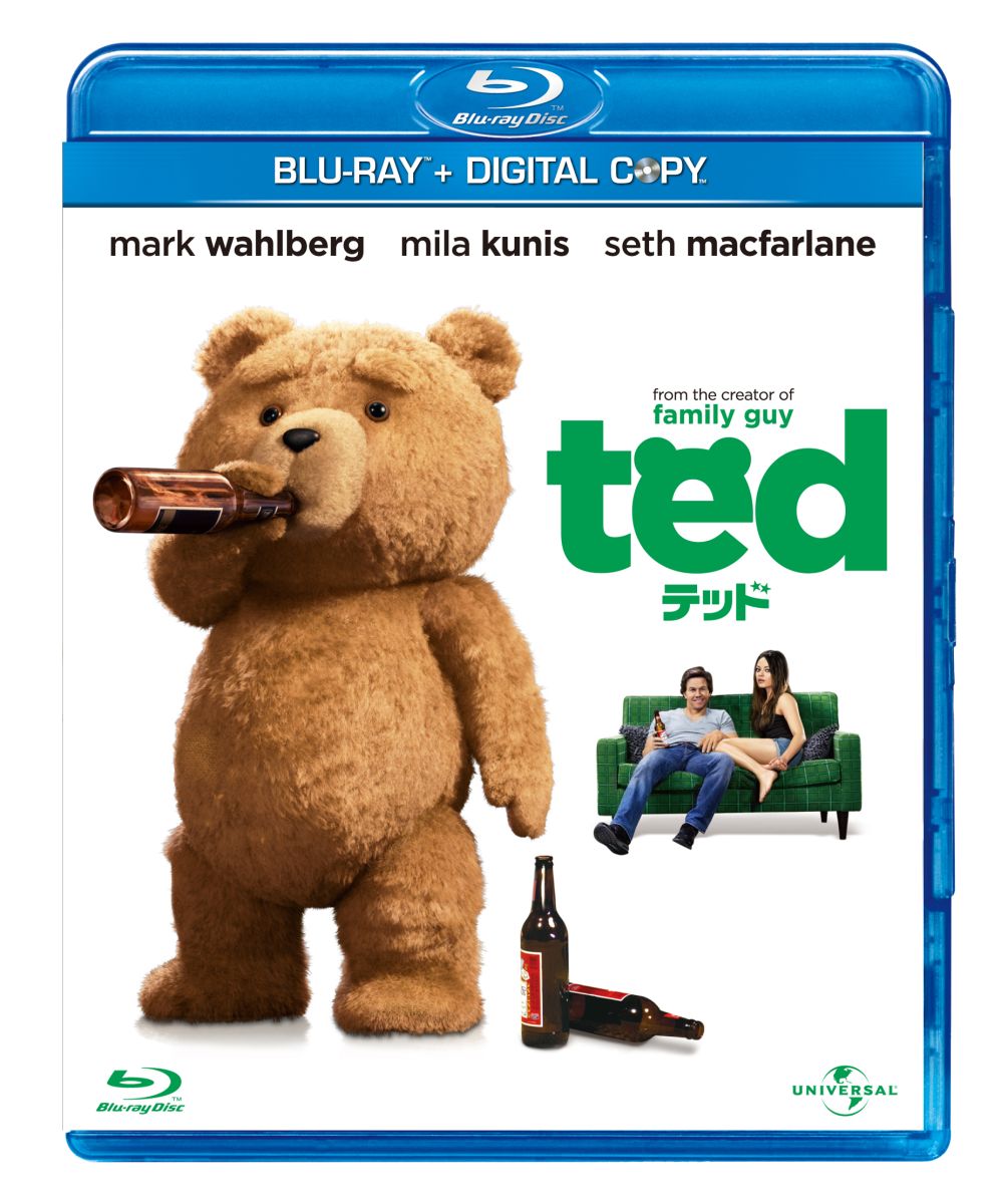 テッド　ブルーレイ（デジタル・コピー付） 【Blu-ray】 [ マーク・ウォールバーグ ]