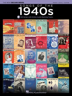 樂天商城 - 【輸入楽譜】1940年代のソング集: 新ディケイド・シリーズ(オーディオ・オンライン・アクセスコード付)