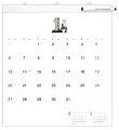 ホワイトボードカレンダー2019 フルサイズ(壁掛け)(2019年1月はじまり)