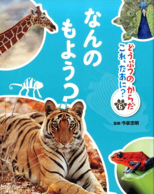 なんの　もよう？ （どうぶつのからだ　これ、なあに？　6） [ 今泉　忠明 ]