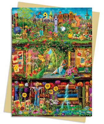 Aimee Stewart: Garden Bookshelves Greeting Card Pack: Pack of 6 FLSH CARD-AIMEE STEWART GARDEN （Greeting Cards） [ Flame Tree Studio ]
