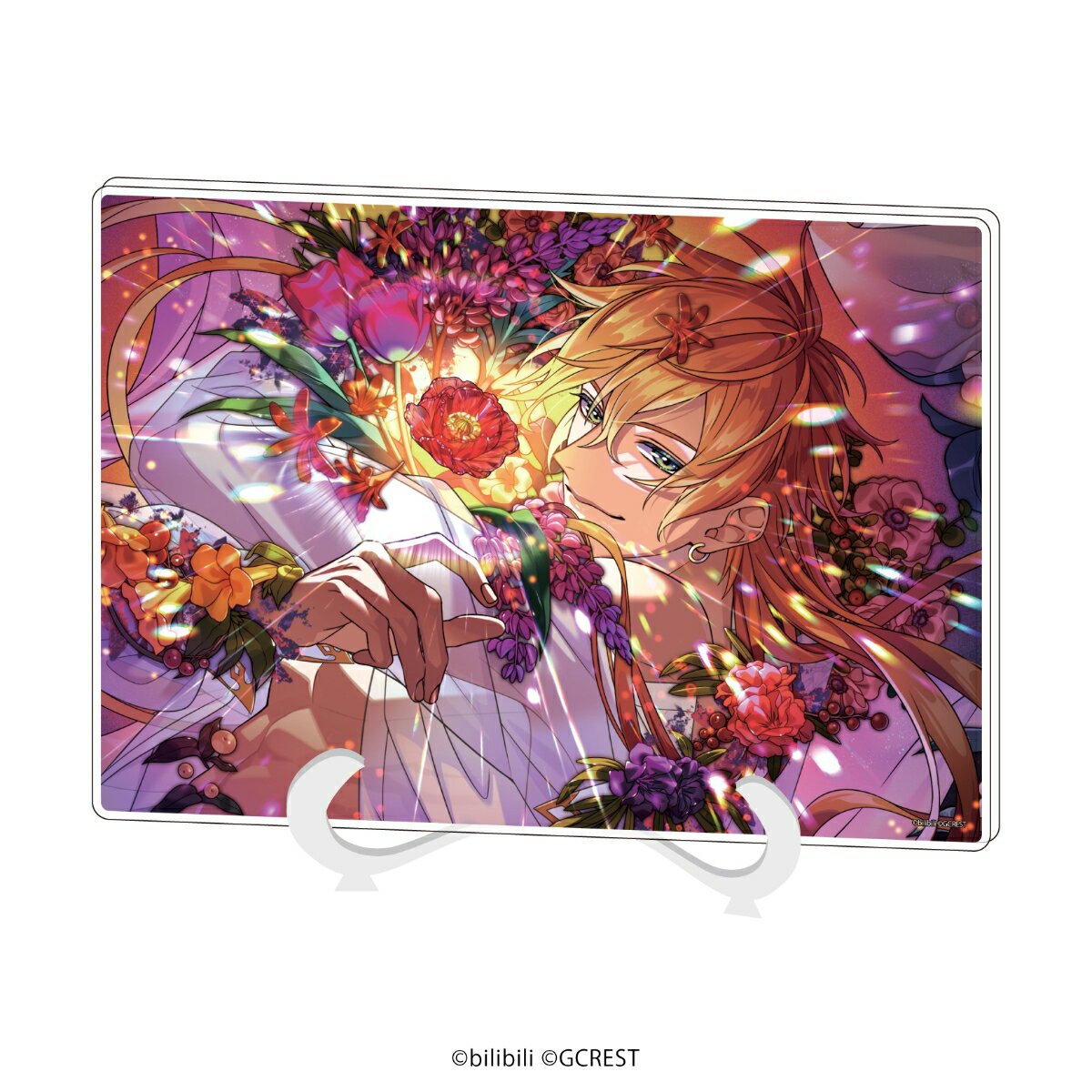 アクリルアートボード(A5サイズ)「夢職人と忘れじの黒い妖精」02/クロウ月覚醒(公式イラスト)【グッズ】