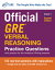 Official GRE Verbal Reasoning Practice Questions, Second Edition, Volume 1